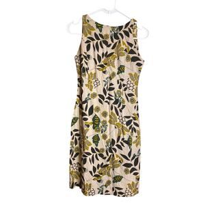 Tropic of Linen Floral Jungle Botanical Mini Dress 6